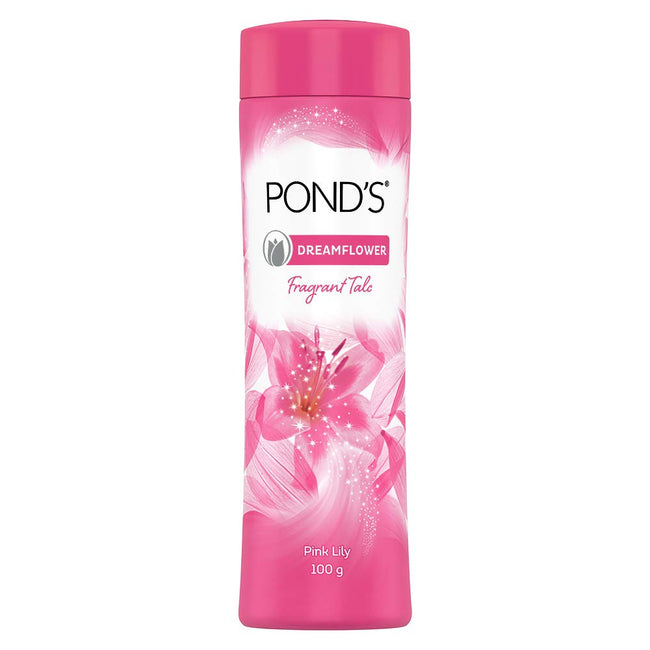 Ponds Dreamflower Fragrant Talc Powder, Pink Lilly Hover Image