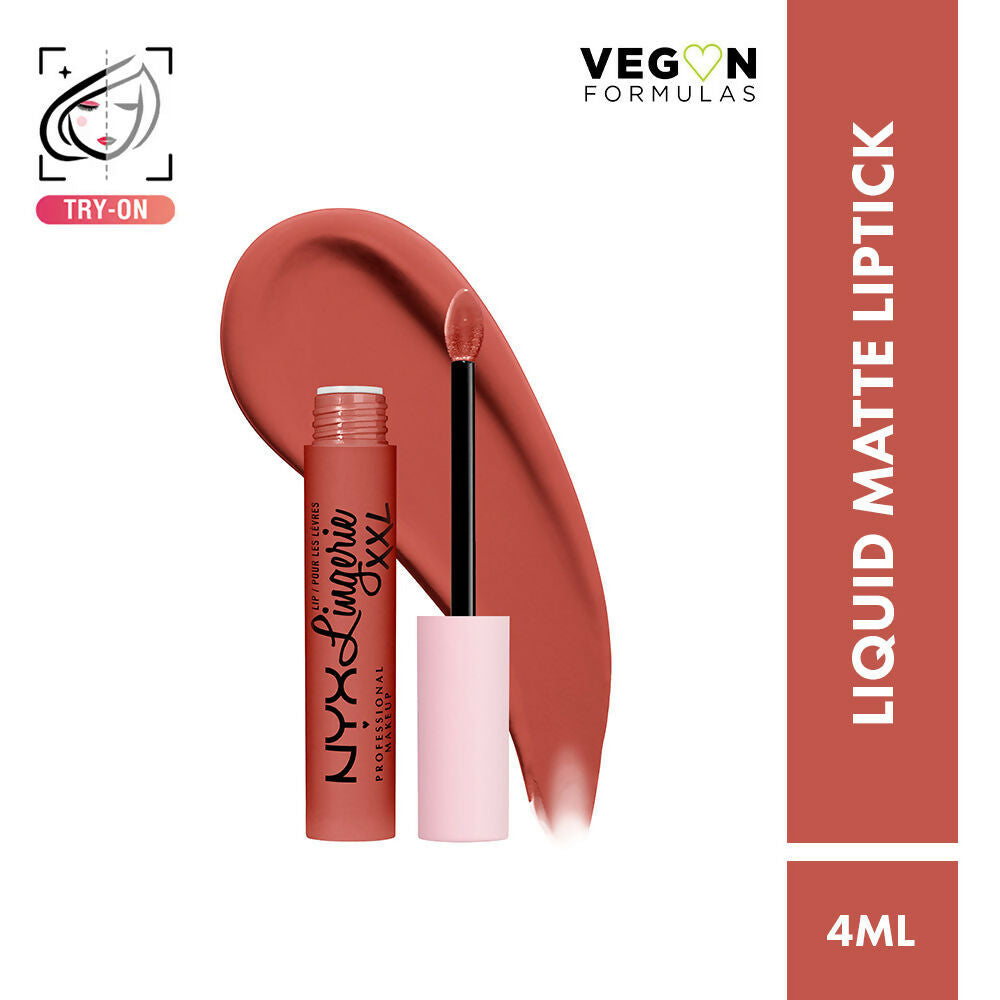 NYX Professional Makeup Lip Lingerie XXL Matte Liquid Lipstick - Peach Flirt