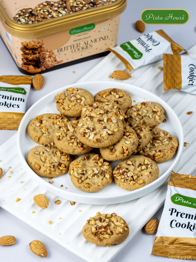Pista House Butter Almond Cookies Premium Main Image