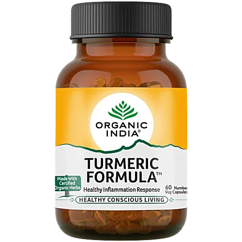 Organic India Turmeric Formula 60 Cap Hover Image