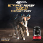 Optimum Nutrition Gold Standard 100% Whey Protein Powder (Vanilla Ice Cream) 4kg & Micronized Creatine Powder (Unflavoured) 100gm