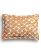 SEJ by Nisha Gupta Red Printed 180 TC Cotton Double Bedsheet with 2 Pillow Covers