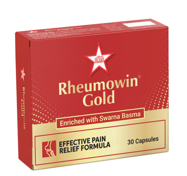 Skm Ayurveda Rheumowin Gold Enriched With Swarna Basma Hover Image