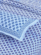 Pink Ethnic Motifs Cotton 200TC King Bedsheet With 2 Zipper Pillow Covers - King Size by House of Ree