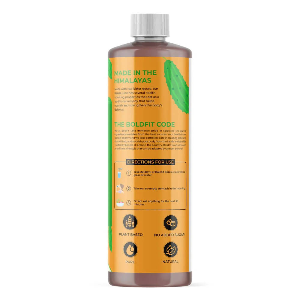 Boldveda Cold Pressed Karela Juice
