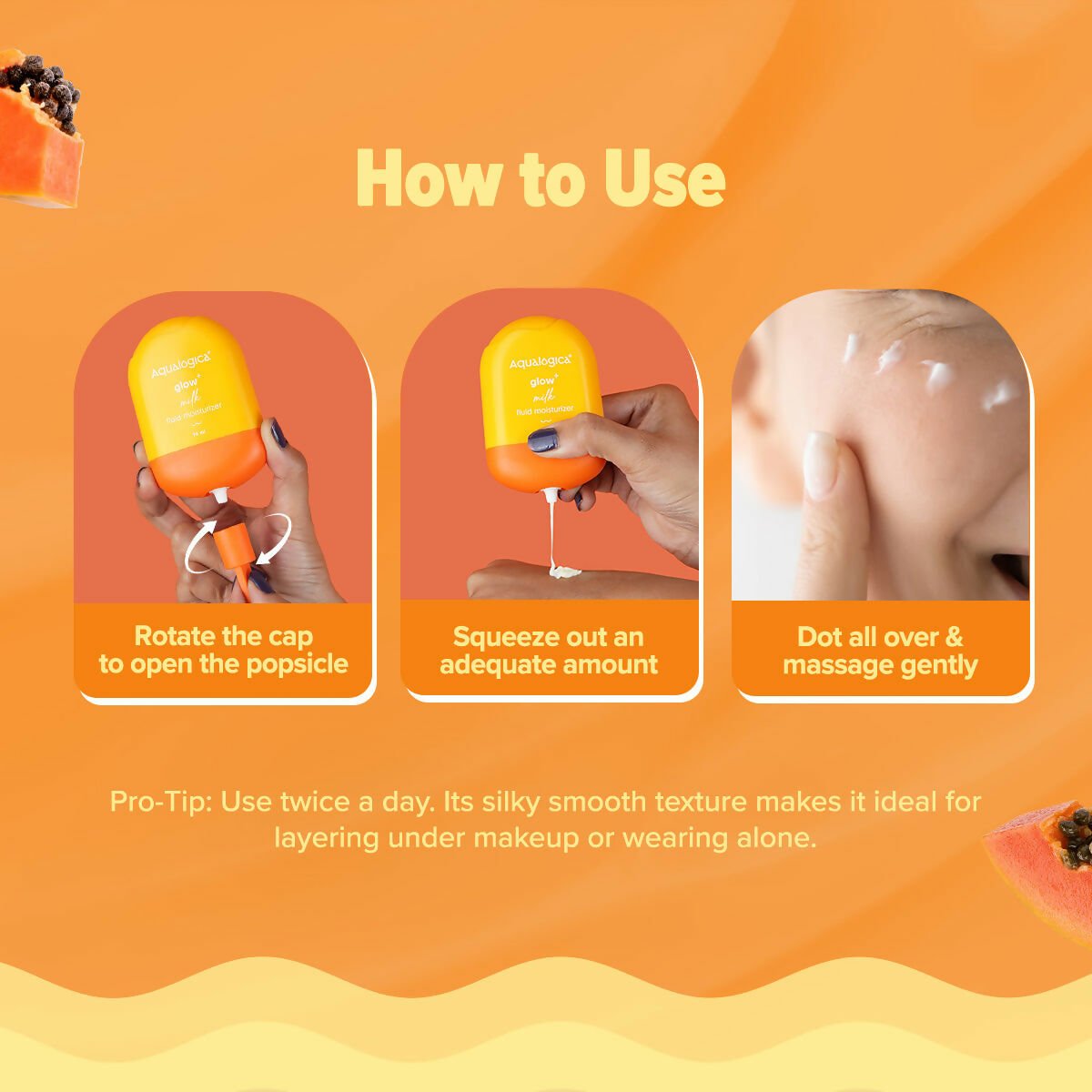 Aqualogica Glow+ Milk Fluid Moisturizer