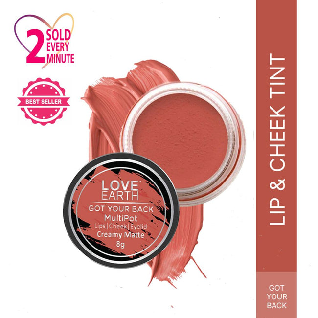 Love Earth Lip Tint & Cheek Tint Multipot-Got Your Back Main Image