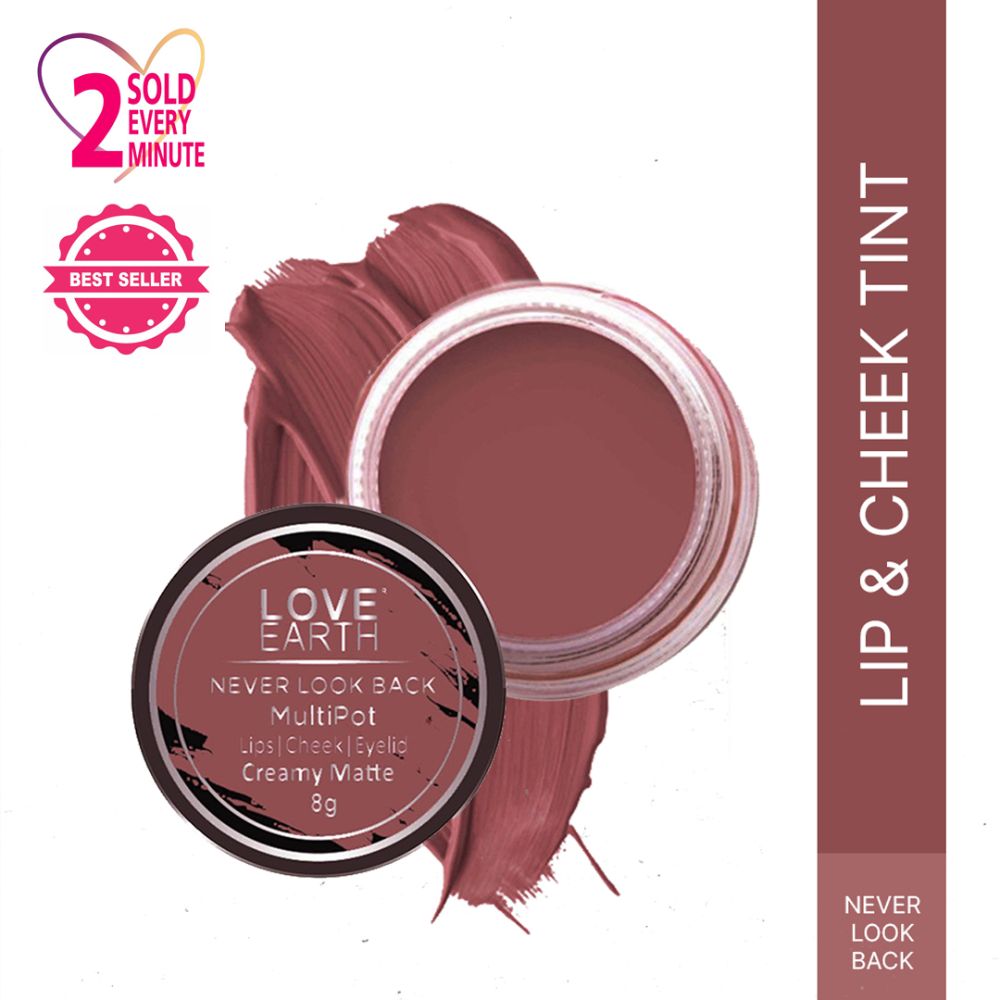 Love Earth Lip Tint & Cheek Tint Multipot - Never Look Back