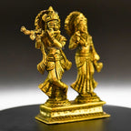 Radha Krishna Brass Idol