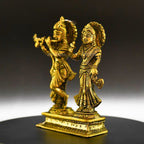 Radha Krishna Brass Idol