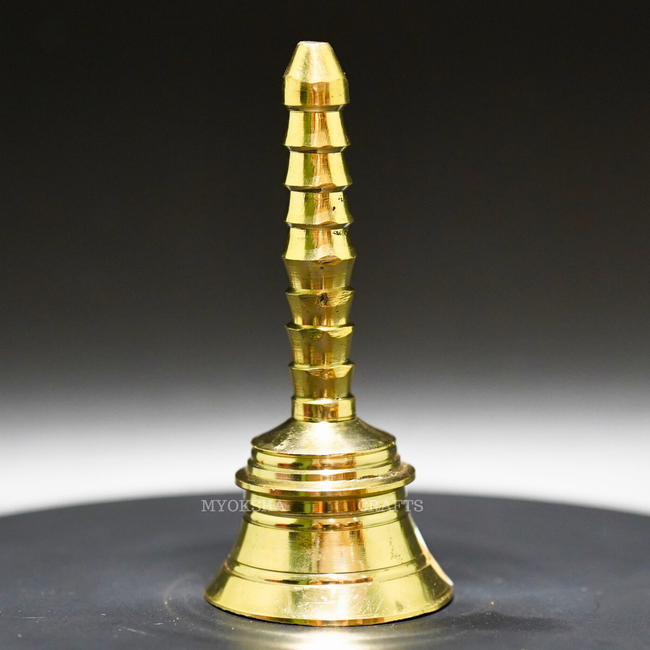 Brass Pooja Bell - Spiritual Harmony for Homes Main Image
