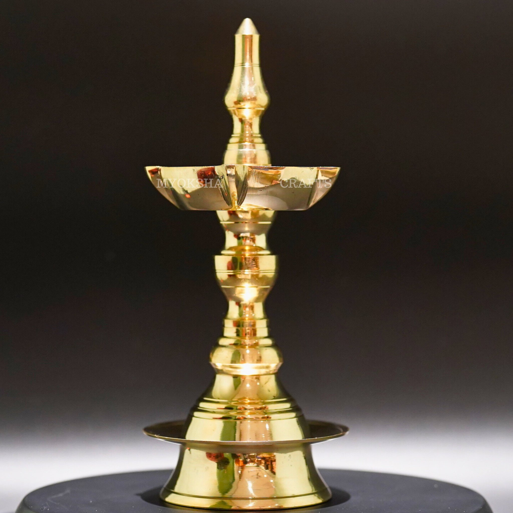 Udupi Brass Deepa - A Divine Offering for Homes