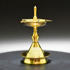 Udupi Deepa: Exquisite Brass Diya for Festivities