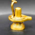 Shivaling with Cobra Idol - Embrace the Divine Energy of Lord Shiva