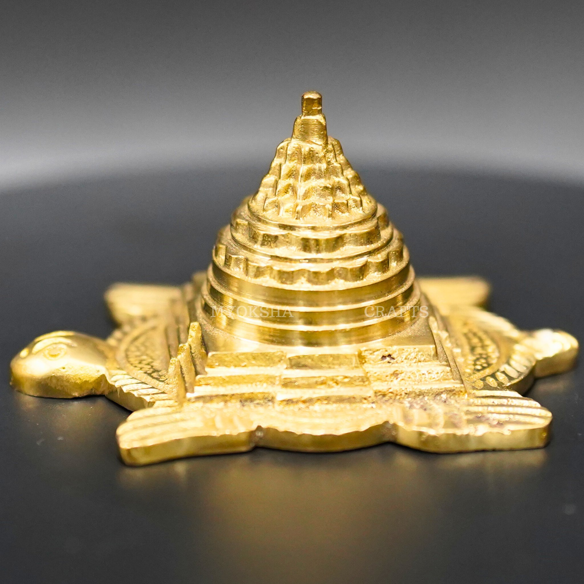 Sri Yantra on Tortoise for Vastu - Harness Positive Energy and Balance in Your Space