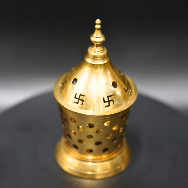 Brass Akhand Jyoti Diya Main Image