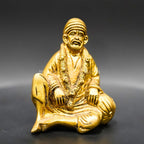 Sitting Brass Sai Baba: A Timeless Symbol of Serenity for Your Home