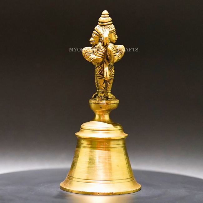 Hanuman & Garuda Bell - Sacred Blessings for Spiritual Seekers Main Image