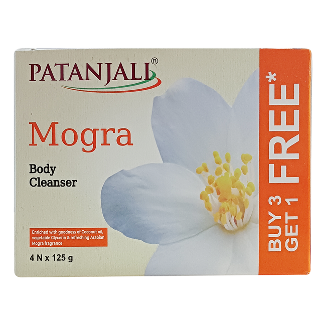 Patanjali Mogra Body Cleanser Soap Main Image