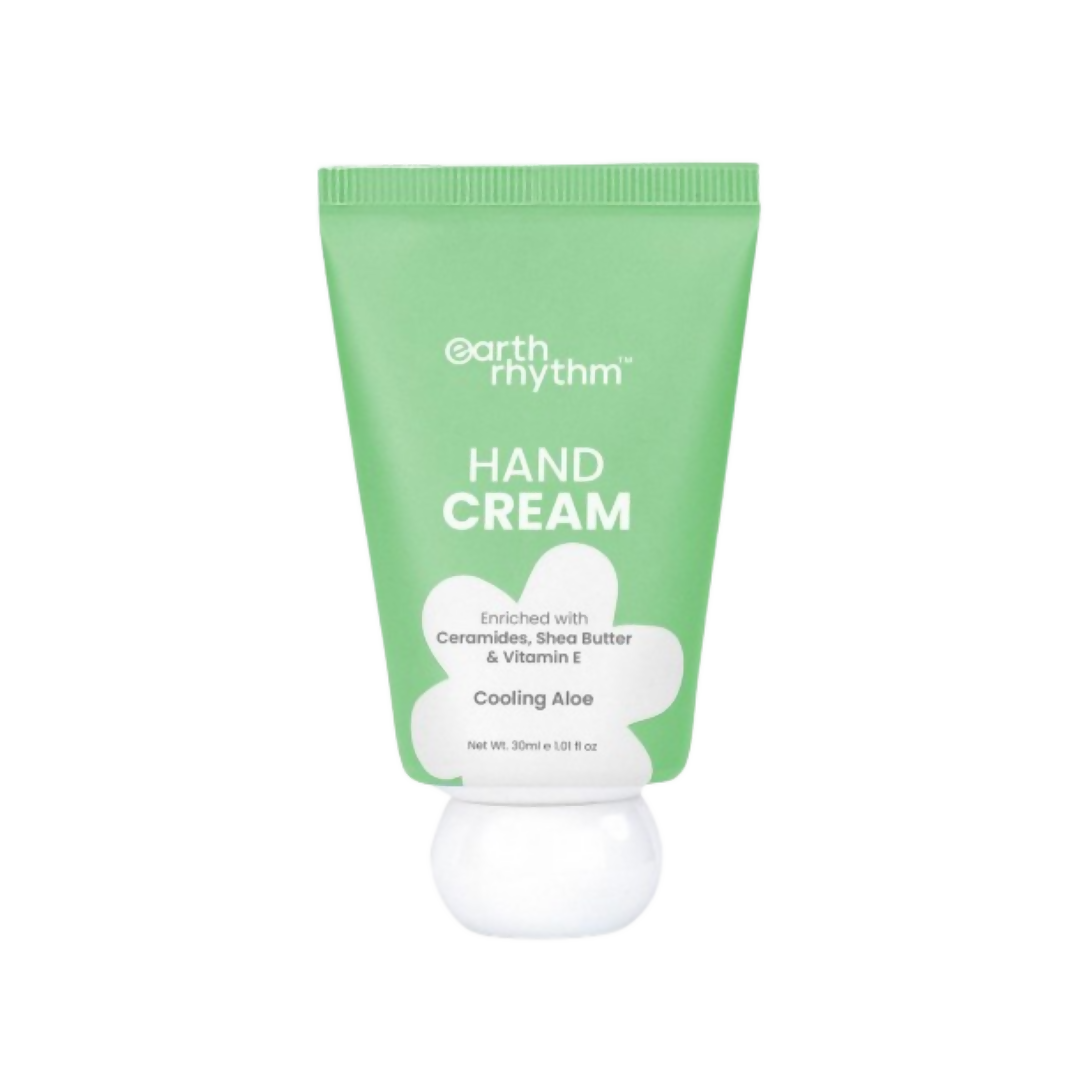 Earth Rhythm Cooling Aloe Hand Cream Enriched with Ceramide