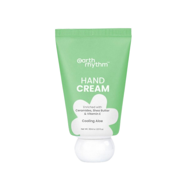 Earth Rhythm Cooling Aloe Hand Cream Enriched with Ceramide Hover Image