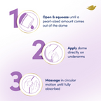 Dove Radiant + Care Deodorant Dry Serum with 3% Niacinamide & 10x Omega6