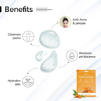 Pyoura Turmeric Infused Face Sheet Mask