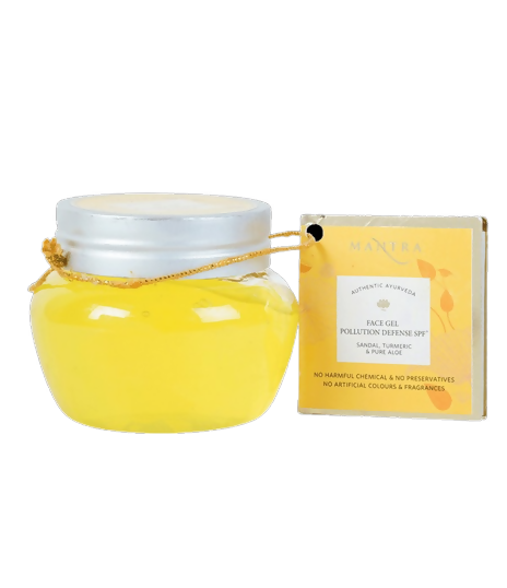 Mantra Herbal Face Gel Pollution Defense Spf+ Sandal Turmeric & Pure Aloe