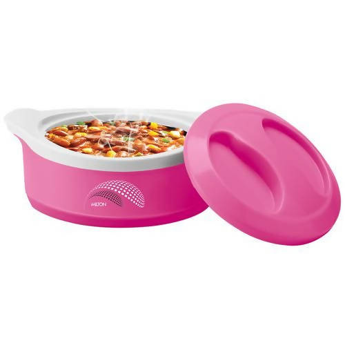 Milton New Marvel 2500 Inner Steel Casserole For Roti/Chapati - Pink Color Main Image