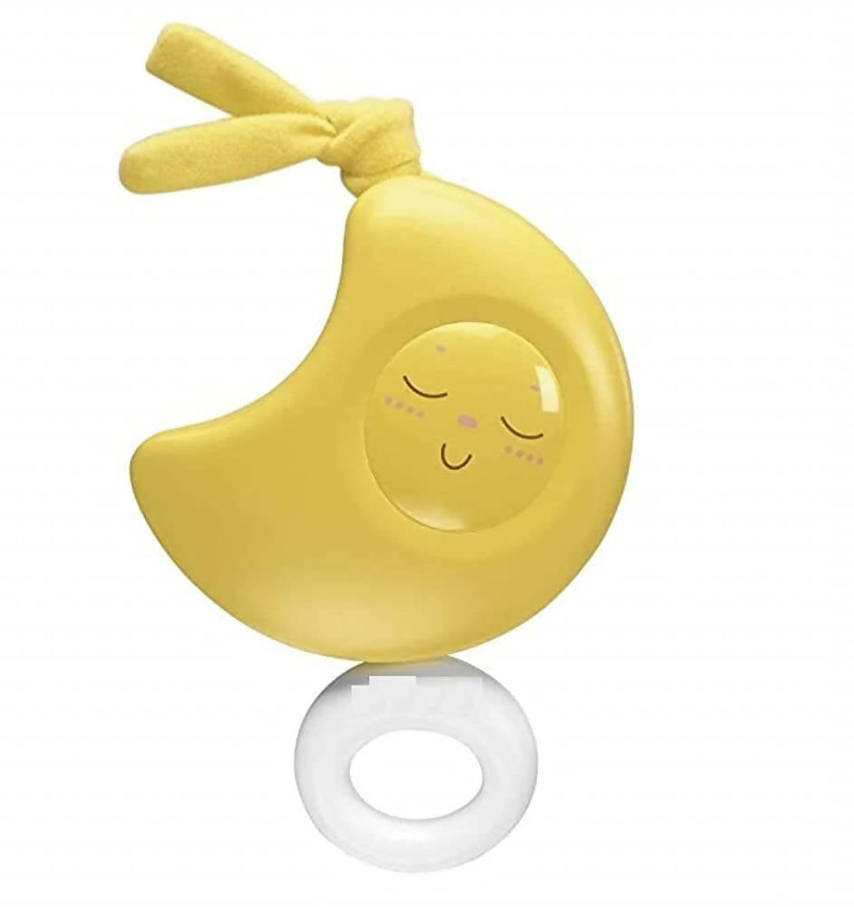 Braintastic Melodious Yellow Moon with Soft Rounded Shapes for New Born Babies