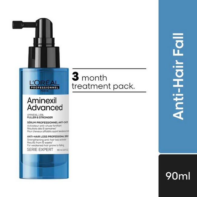 L’Oreal Professionnel Aminexil Advanced Anti-Hair Loss Activator, Leave-In Serum Main Image