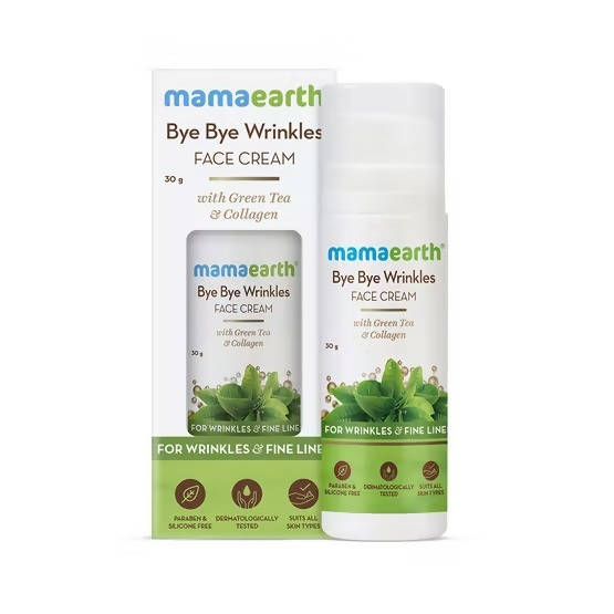 Mamaearth Bye Bye Wrinkles Face Cream - Anti Wrinkle Solution Hover Image