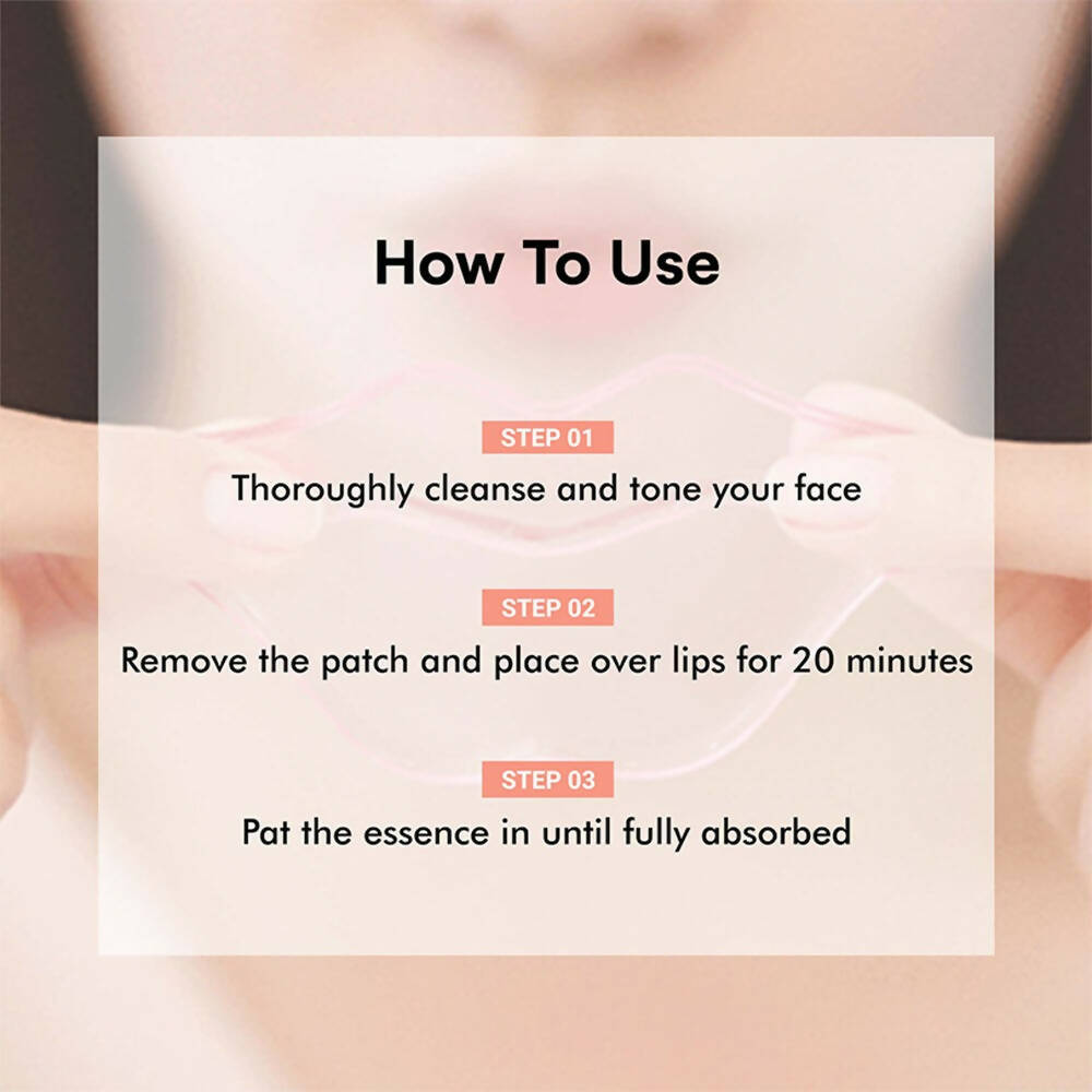 Tonymoly Hydrating Kiss Kiss Lovely Lip Patch - Korean Skincare