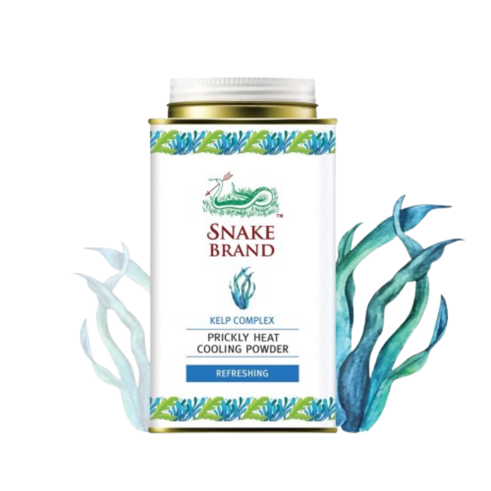 Snake Brand Refreshing Kekp Complex Prickly Heat Cooling Talcum Powder
