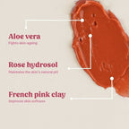 Vilvah Store Wild Rose Face Mask