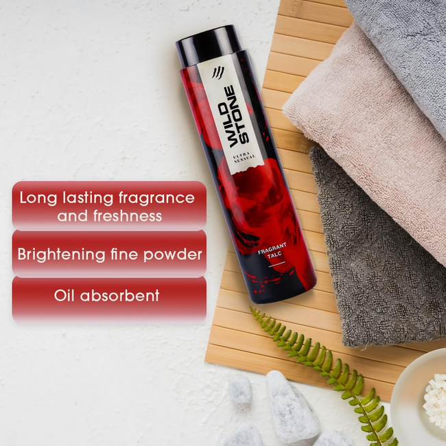 Wild Stone Ultra Sensual Talcum Powder For Men Main Image