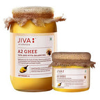 Jiva Ayurveda A2 Gir Desi Cow Ghee Combo | Certified Pure Cow Ghee | Traditional Bilona Method Ghee