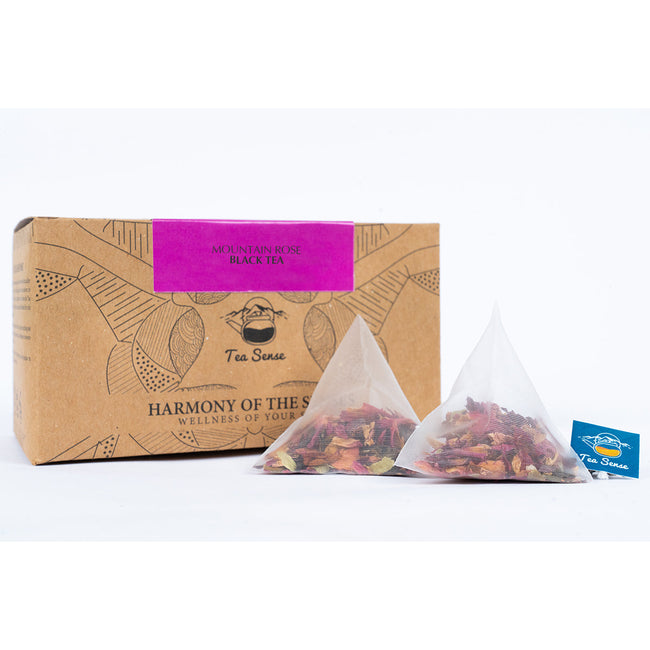 Tea Sense Mountain Rose Black Tea Bags Box Main Image