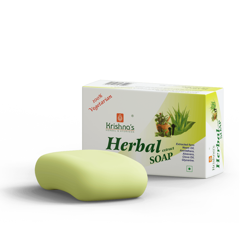 Krishna'S Herbal & Ayurveda Herbal Soap Fully Hydrated