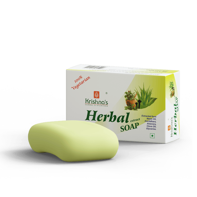 Krishna'S Herbal & Ayurveda Herbal Soap Fully Hydrated Hover Image
