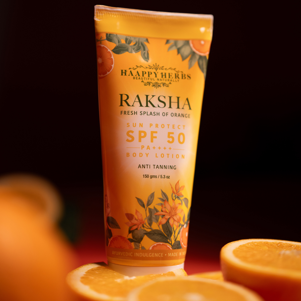 Haappyherbs Raksha Spf 50 Sun Protect Body Lotion