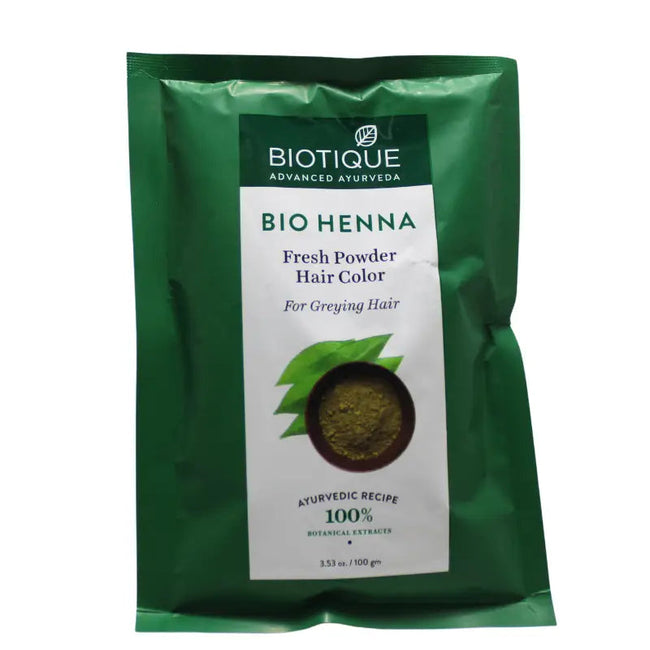 Biotique Advanced Ayurveda Bio Henna Fresh Powder Hair Color Hover Image