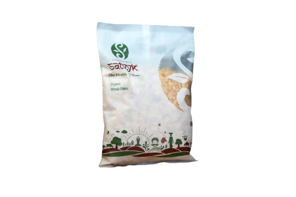 Siddhagiri's Satvyk Organic Whole Wheat Flakes Hover Image