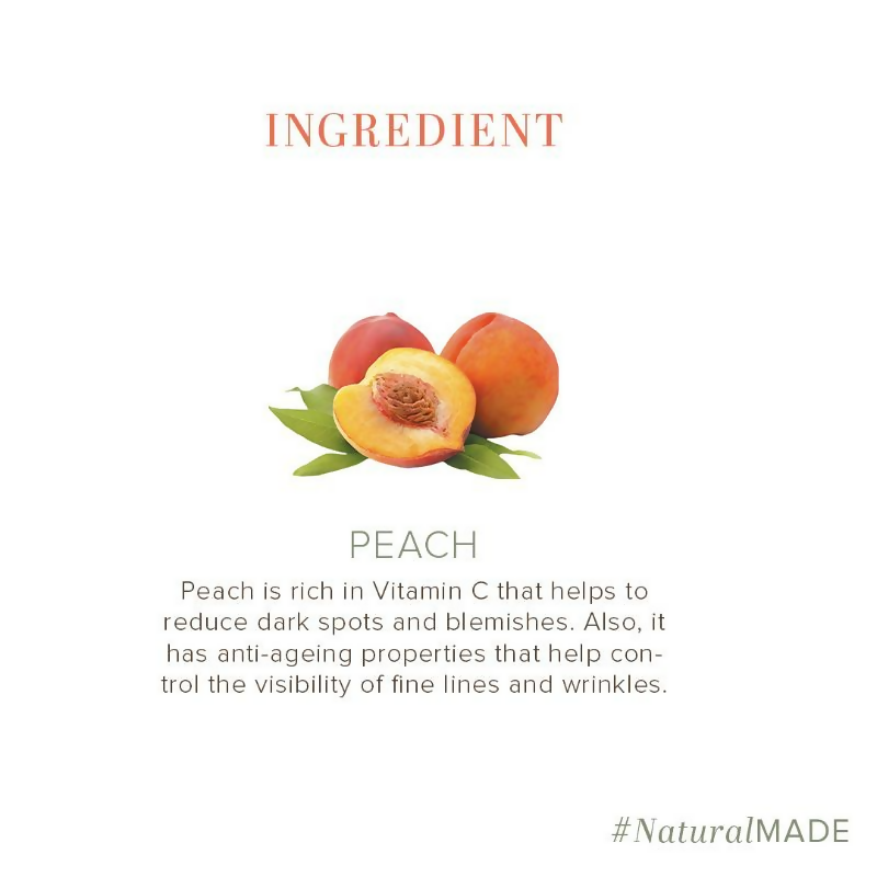 Khadi Natural Peach Handmade Soap