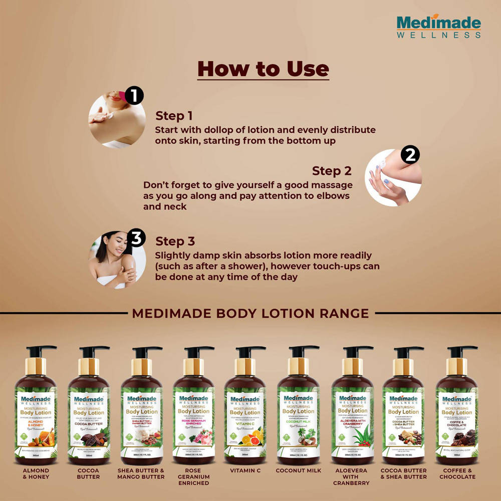Medimade Wellness Cocoa Butter Moisturising Body Lotion