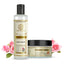 Khadi Natural Rose & Papaya Face Scrub + Rosewater Skin Toner