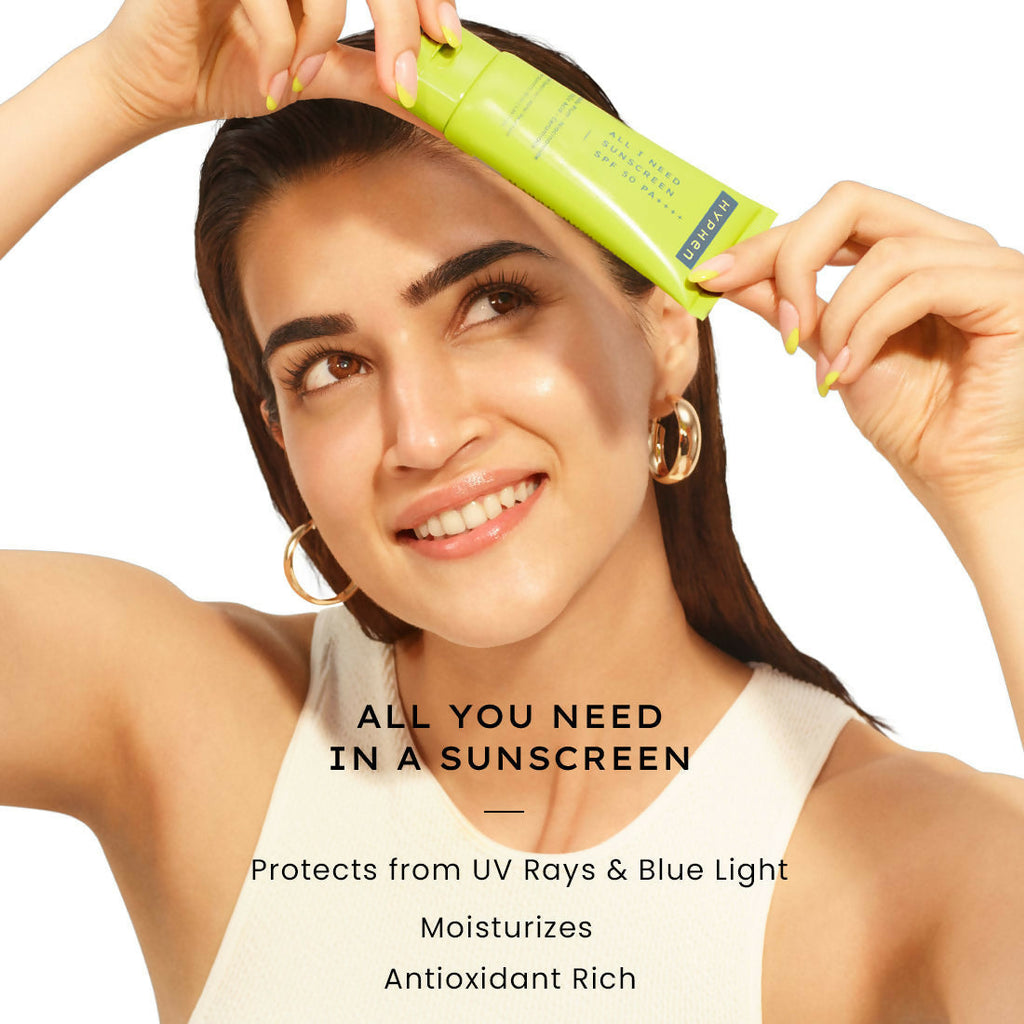 Hyphen By Kriti Sanon CMS (Cleanser, Moisturizer, Sunscreen) Normal to Dry Skin Combo