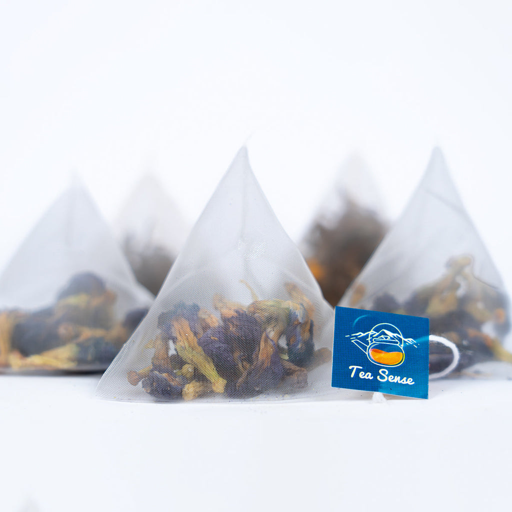 Tea Sense Butterfly Blue Pea Flower Tea Bags Box
