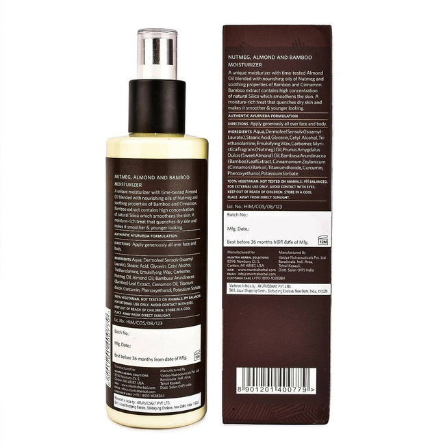 Mantra Herbal Nutmeg, Almond & Bamboo Moisturizer For Men Main Image