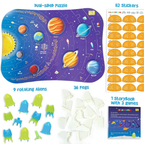 Imagimake Mapology Solar System Puzzle - Learning Aid And Educational Toy - For Kids Age 4 And Above (Solar System)